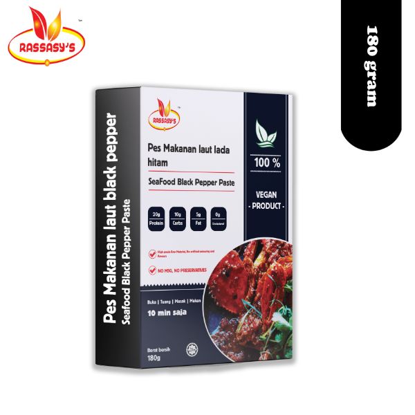Rassasy® Black Pepper Paste (180gram)